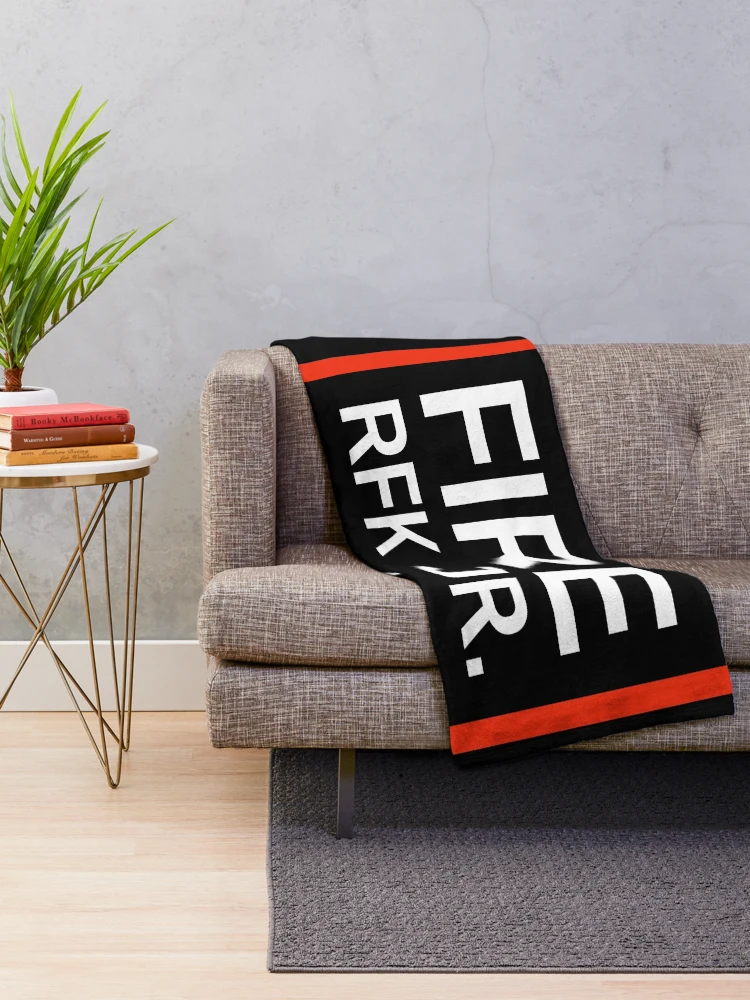 Thumbnail 2 of 6, Throw Blanket, Fire RFK Jr. designed and sold by Rachel the Artist .