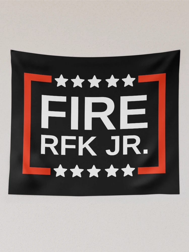 Thumbnail 2 of 3, Tapestry, Fire RFK Jr. designed and sold by Rachel the Artist .