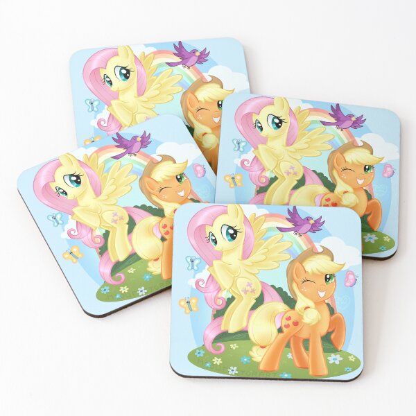 Item preview, Applejack y Fluttershy designed and sold by tylerrossart.