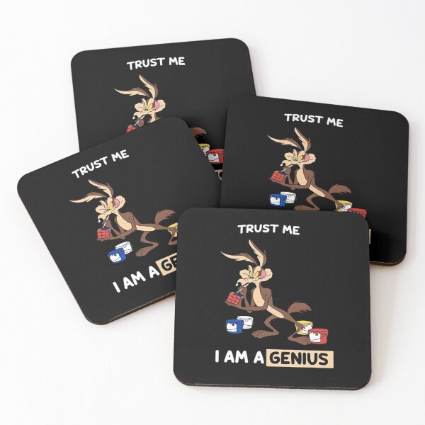 Item preview, Trust Me I Am A Genius Wile E Coyote designed and sold by Dimeure-ART.