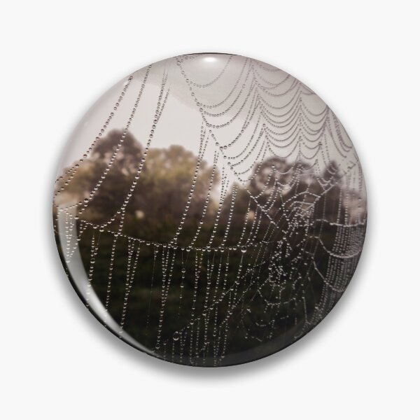 Item preview, Spider Web In Morning Fog designed and sold by Nemoryra.