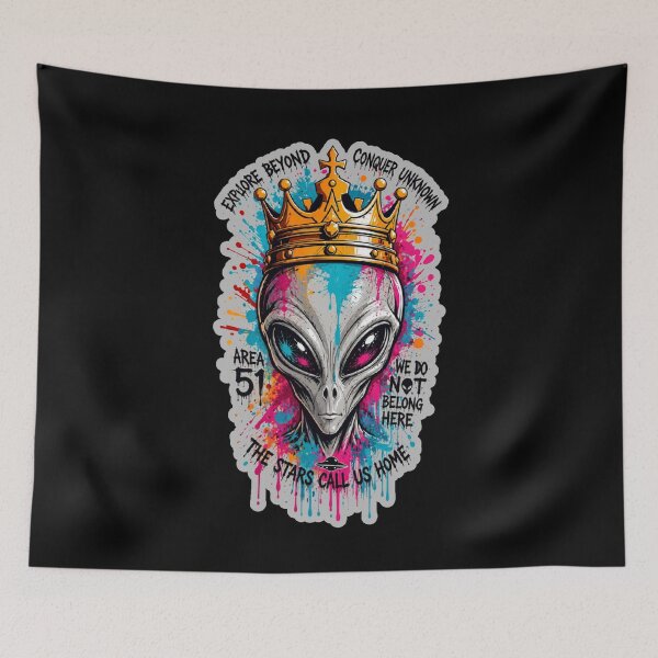 Item preview, RESIDENT ALIEN AREA 51 designed and sold by ALL ART .