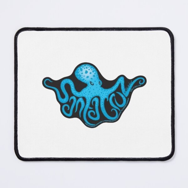 Item preview, Bright Vibrant Blue Summer Octopus Cute designed and sold by bellasaint.