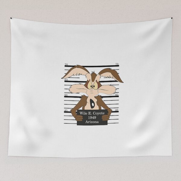Item preview, Wile E Coyote Mugshot Arizona 1949 designed and sold by Dimeure-ART.