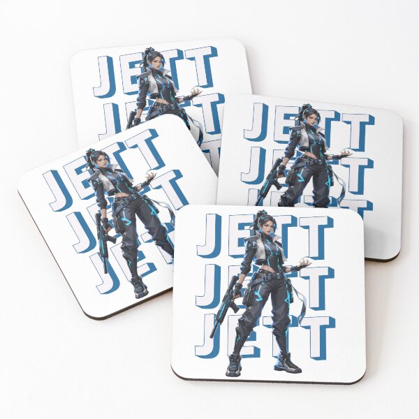 Item preview, VALORANT: JETT V2 designed and sold by GAME-rchandise.