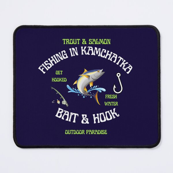 Item preview, Kamchatka Is in My Veins, Fishing in Kamchatka, Gift for a Fisherman, Fly Fishing designed and sold by ShrimpAndGrits.