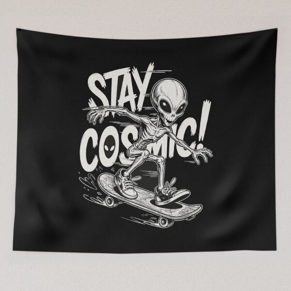 Item preview, RESIDENT ALIEN STAY COSMIC designed and sold by ALL ART .