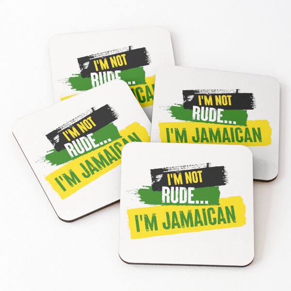 Item preview, I'm Not Rude, I'm Jamaican  designed and sold by SorilTee.