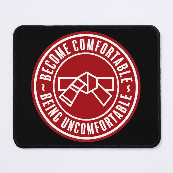 Item preview, Become Comfortable Being Uncomfortable Jiu Jitsu designed and sold by PastelWingg.