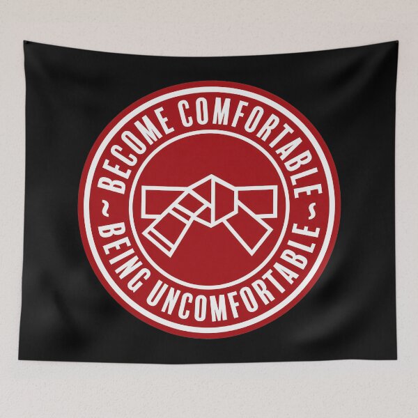 Item preview, Become Comfortable Being Uncomfortable Jiu Jitsu designed and sold by PastelWingg.