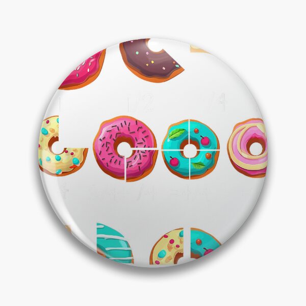 Item preview, Math Donut Fraction Back to School Teacher Gifts Tee T-Shirt designed and sold by gidget-gadget.