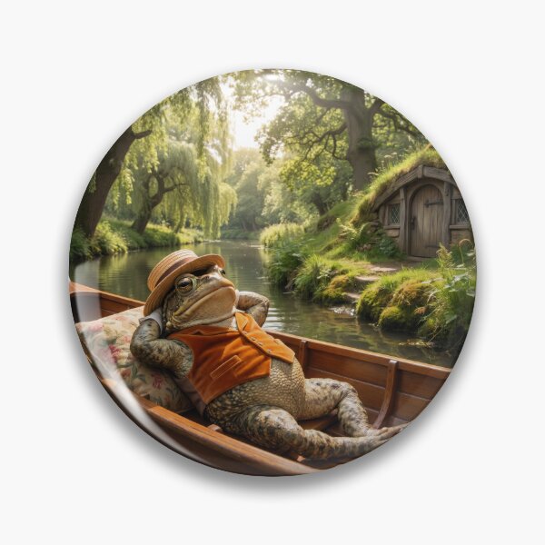 Item preview, Mr. Toad Relaxes on the River at Long Last designed and sold by Tridentulus.