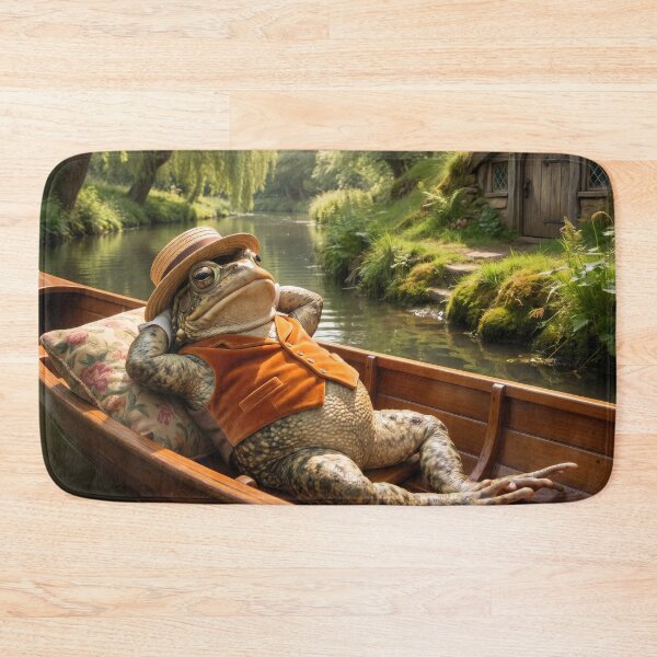 Item preview, Mr. Toad Relaxes on the River at Long Last designed and sold by Tridentulus.