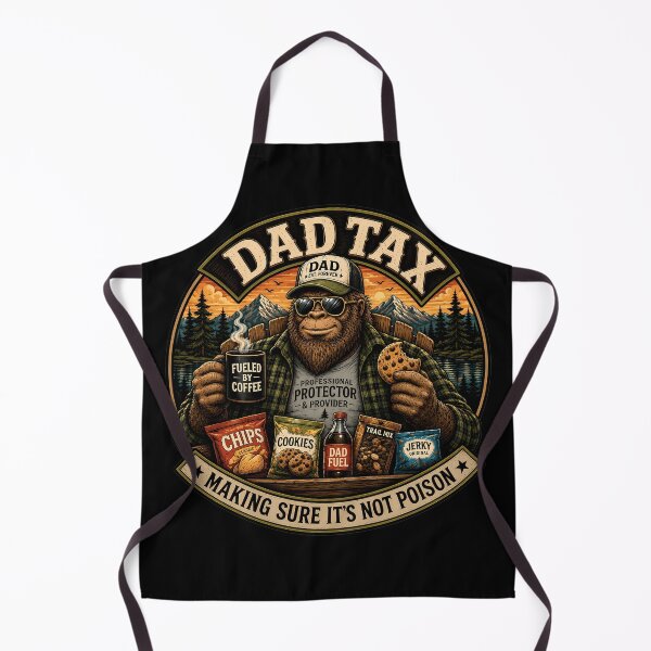 Item preview, Bigfoot Dad Tax, Sasquatch, Fathers Day designed and sold by PastelWingg.