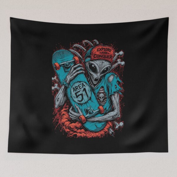 Item preview, RESIDENT ALIEN AREA 51 designed and sold by ALL ART .