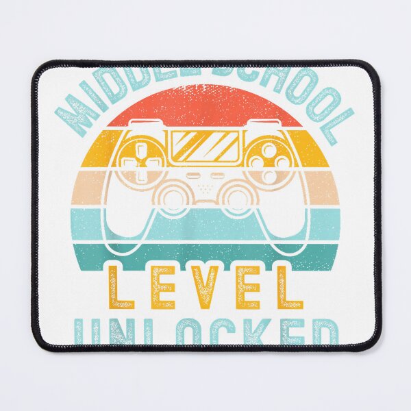 Item preview, Middle School Level Unlocked Video Game Back to School Boy T-Shirt designed and sold by kevincuellar.