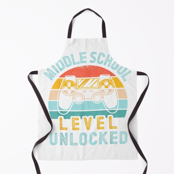 Item preview, Middle School Level Unlocked Video Game Back to School Boy T-Shirt designed and sold by kevincuellar.
