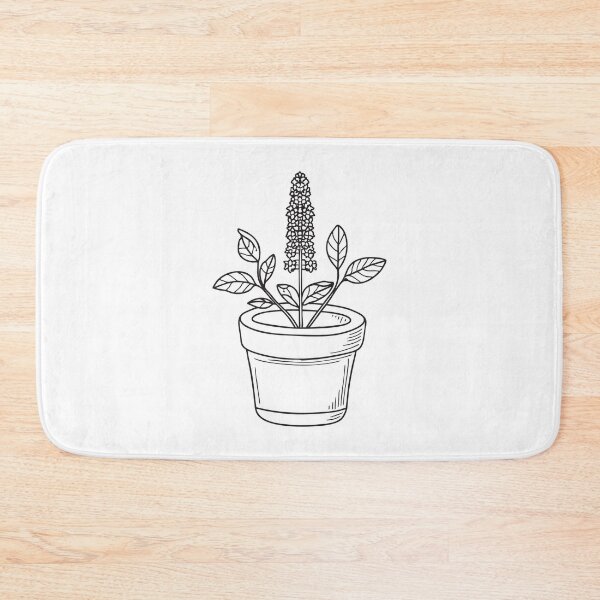 Item preview, Small Clay Pot with Tulsi Plant designed and sold by rasagamastore.