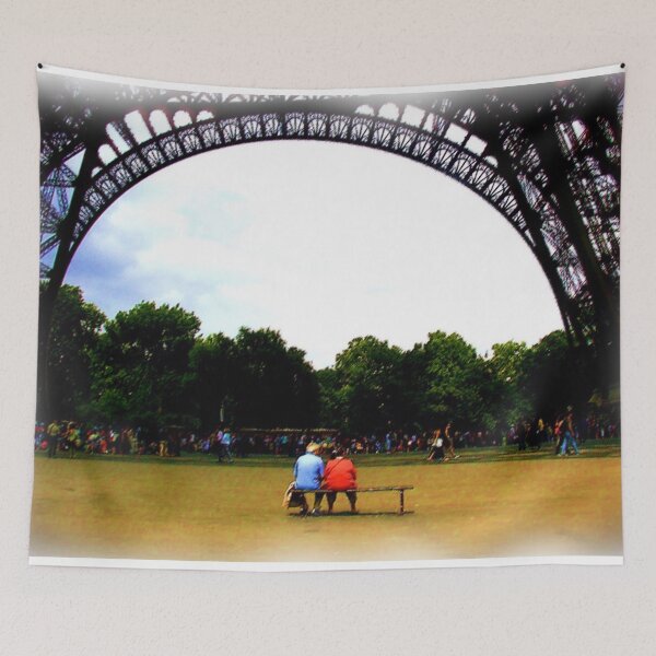 Item preview, Couple under the Eiffel Tower - Floridian in Paris | Michael Welch designed and sold by mwdrum.