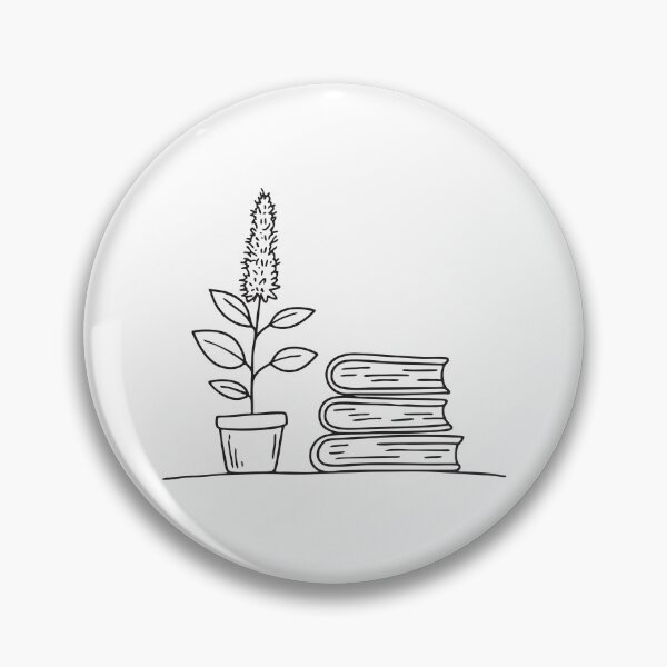 Item preview, Tulsi Plant Beside Stack of Books designed and sold by rasagamastore.