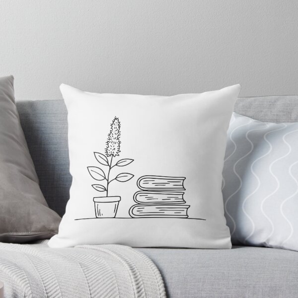 Item preview, Tulsi Plant Beside Stack of Books designed and sold by rasagamastore.