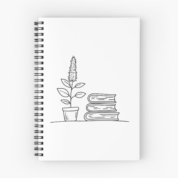 Item preview, Tulsi Plant Beside Stack of Books designed and sold by rasagamastore.