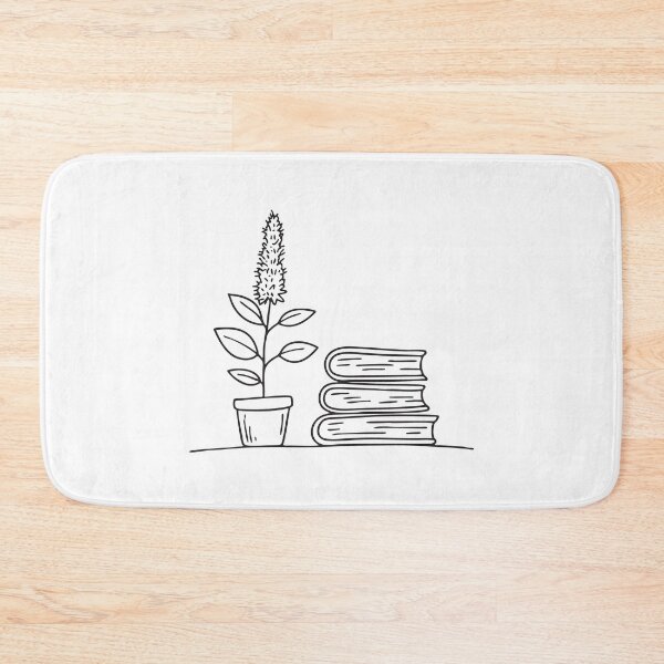 Item preview, Tulsi Plant Beside Stack of Books designed and sold by rasagamastore.