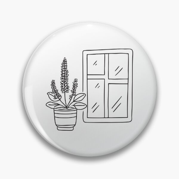 Item preview, Tulsi Plant Beside Window Frame designed and sold by rasagamastore.