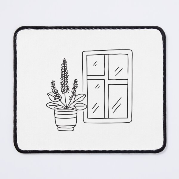 Item preview, Tulsi Plant Beside Window Frame designed and sold by rasagamastore.
