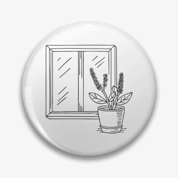 Item preview, Tulsi Plant Near Wooden Window Frame designed and sold by rasagamastore.