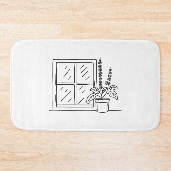 Item preview, Window Frame with Nearby Tulsi Plant designed and sold by rasagamastore.