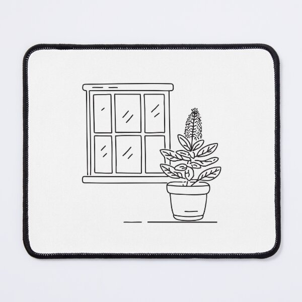 Item preview, Tulsi Plant Close to Window Frame designed and sold by rasagamastore.