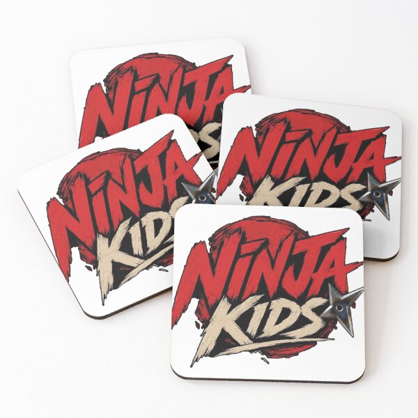 Aperçu de l'œuvre Logo Ninja Kids Shuriken Retro créée et vendue par killem667.
