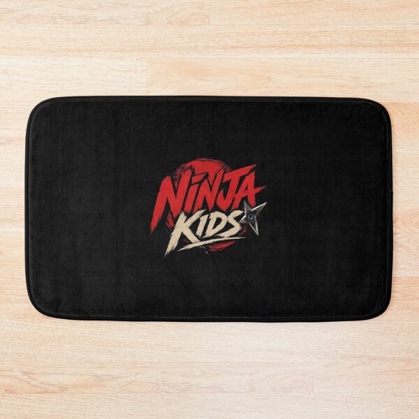Item preview, Ninja Kids Shuriken Retro Logo designed and sold by killem667.