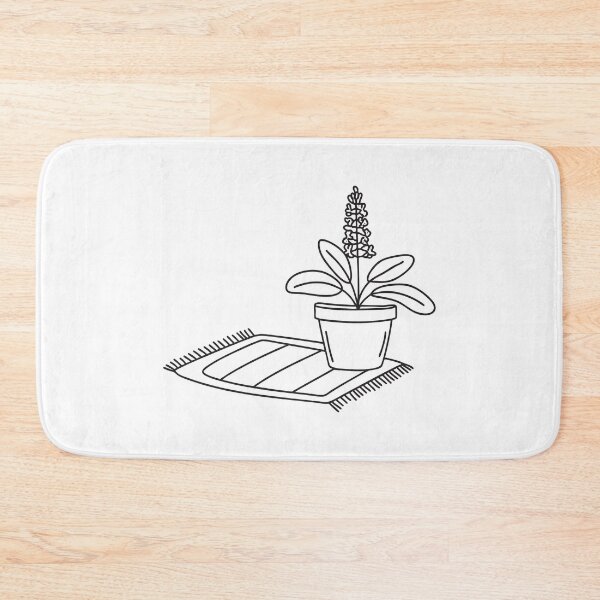 Item preview, Woven Rug Mat with Tulsi Plant designed and sold by rasagamastore.