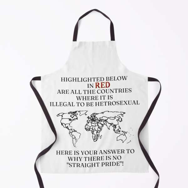 Item preview, HERE'S YOUR ANSWER ✨ –✨ Why There Is No "Straight Pride" - for lighter backgrounds designed and sold by WheelieGdArt.