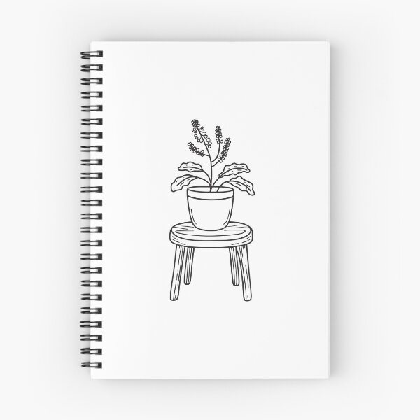 Item preview, Tulsi Plant Resting on Rustic Stool designed and sold by rasagamastore.