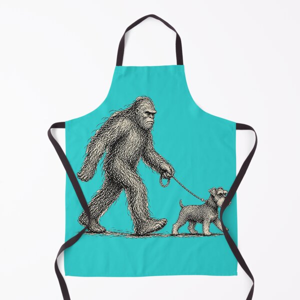 Item preview, Bigfoot Funny Sasquatch Schnauzer Dog designed and sold by PastelWingg.