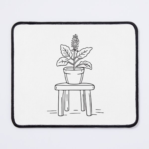 Item preview, Tulsi Plant Displayed on Wooden Stool designed and sold by rasagamastore.