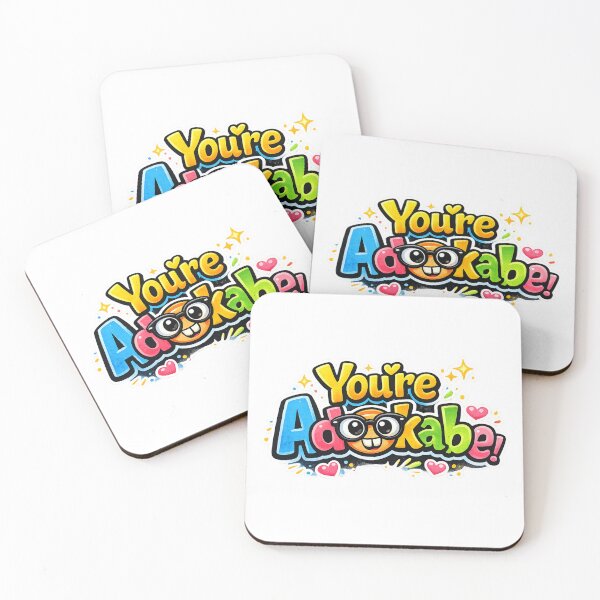 Item preview, You’re Adorkable – Cute Funny Nerdy Wordplay designed and sold by extrisiceye.