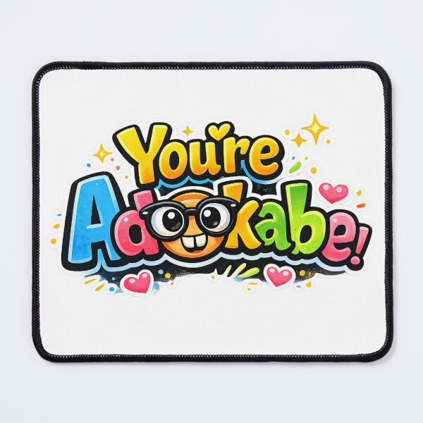 Item preview, You’re Adorkable – Cute Funny Nerdy Wordplay designed and sold by extrisiceye.