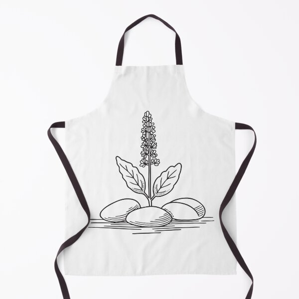 Item preview, Tulsi Plant with Pebble Ground Cover designed and sold by rasagamastore.