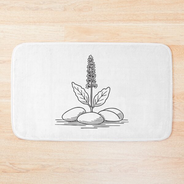 Item preview, Tulsi Plant with Pebble Ground Cover designed and sold by rasagamastore.