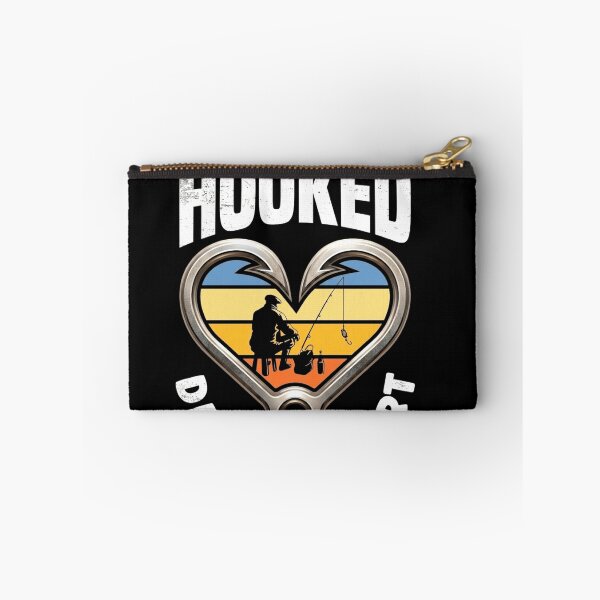 Item preview, I Hooked Daddy's Heart Fishing Dad designed and sold by msaloyach.