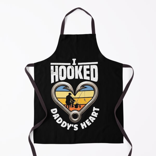 Item preview, I Hooked Daddy's Heart Fishing Dad designed and sold by msaloyach.