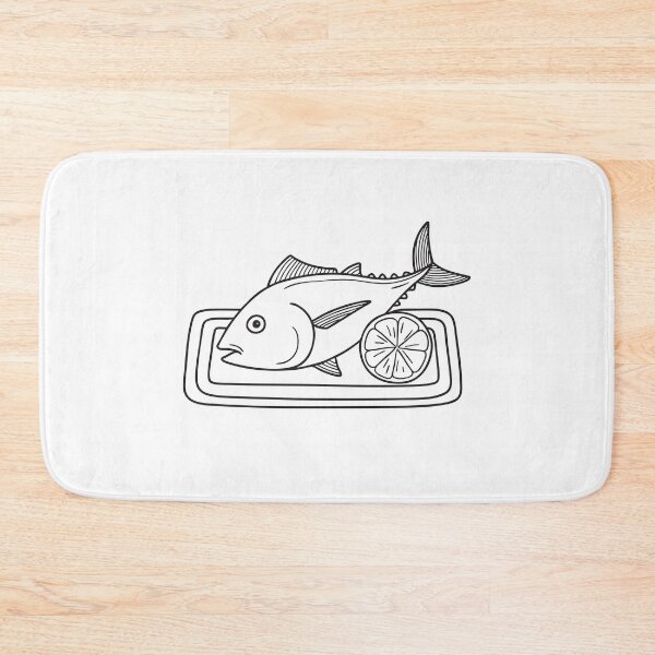 Item preview, Tuna Fish and Lemon Slice on Serving Tray designed and sold by rasagamastore.