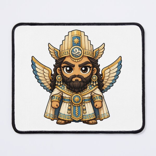 Item preview, Enlil Mythology Mascot Design designed and sold by The Dark Files.