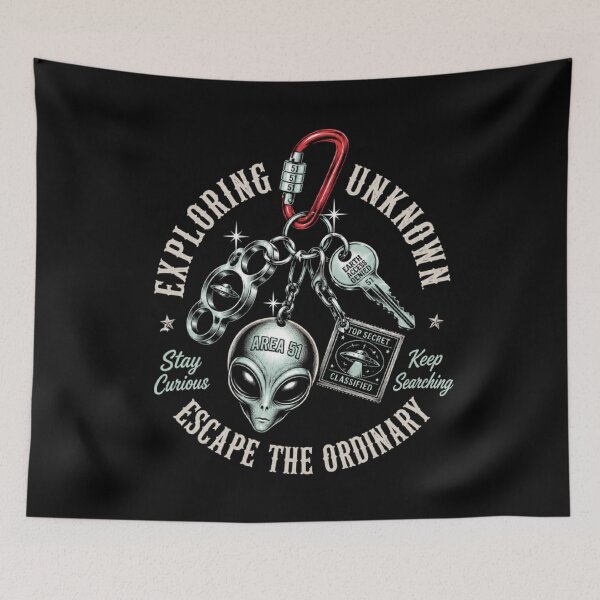 Item preview, RESIDENT ALIEN designed and sold by ALL ART .