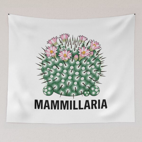 Item preview, Edgy Botanical Streetwear Mammillaria Cactus Graphic designed and sold by GreenDivisionJP.