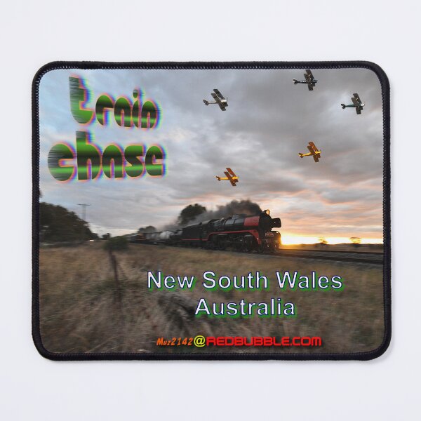 Item preview, Train Chase Design with Tiger Moths 20250330 designed and sold by muz2142.